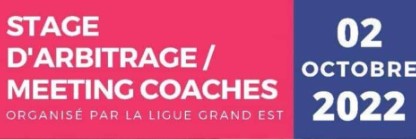 La saison arbitrale a commencée ! Organisée par la ligue