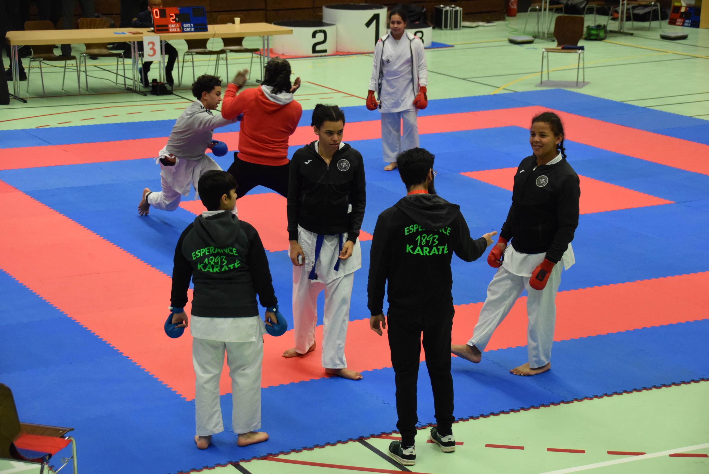 Championnat d'Alsace Kumité Karaté le 18 Décembre 2022 à Cernay