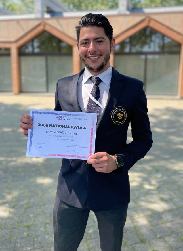 Félicitation au Major Anthony pour son diplôme